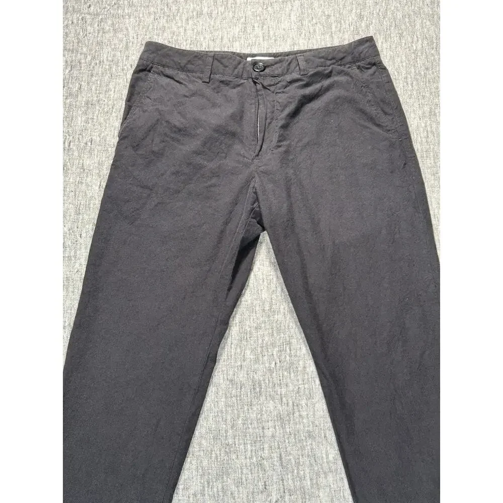 Standard James Perse Straight Leg Chino Pants Mens 30x27 Grey Cotton Designer - Picture 6 of 16